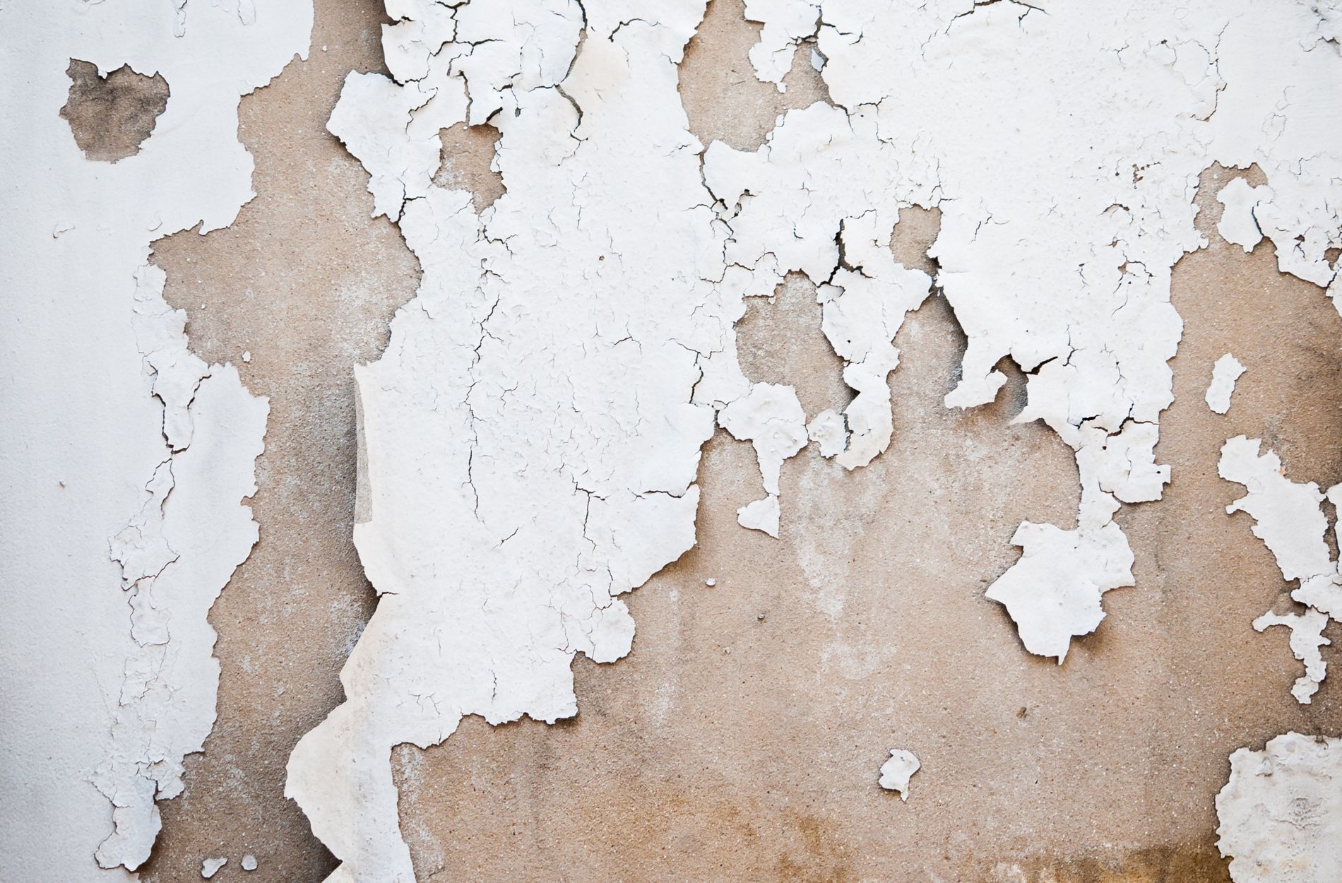 flaking paint
