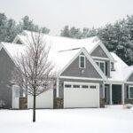 exterior painting in winter